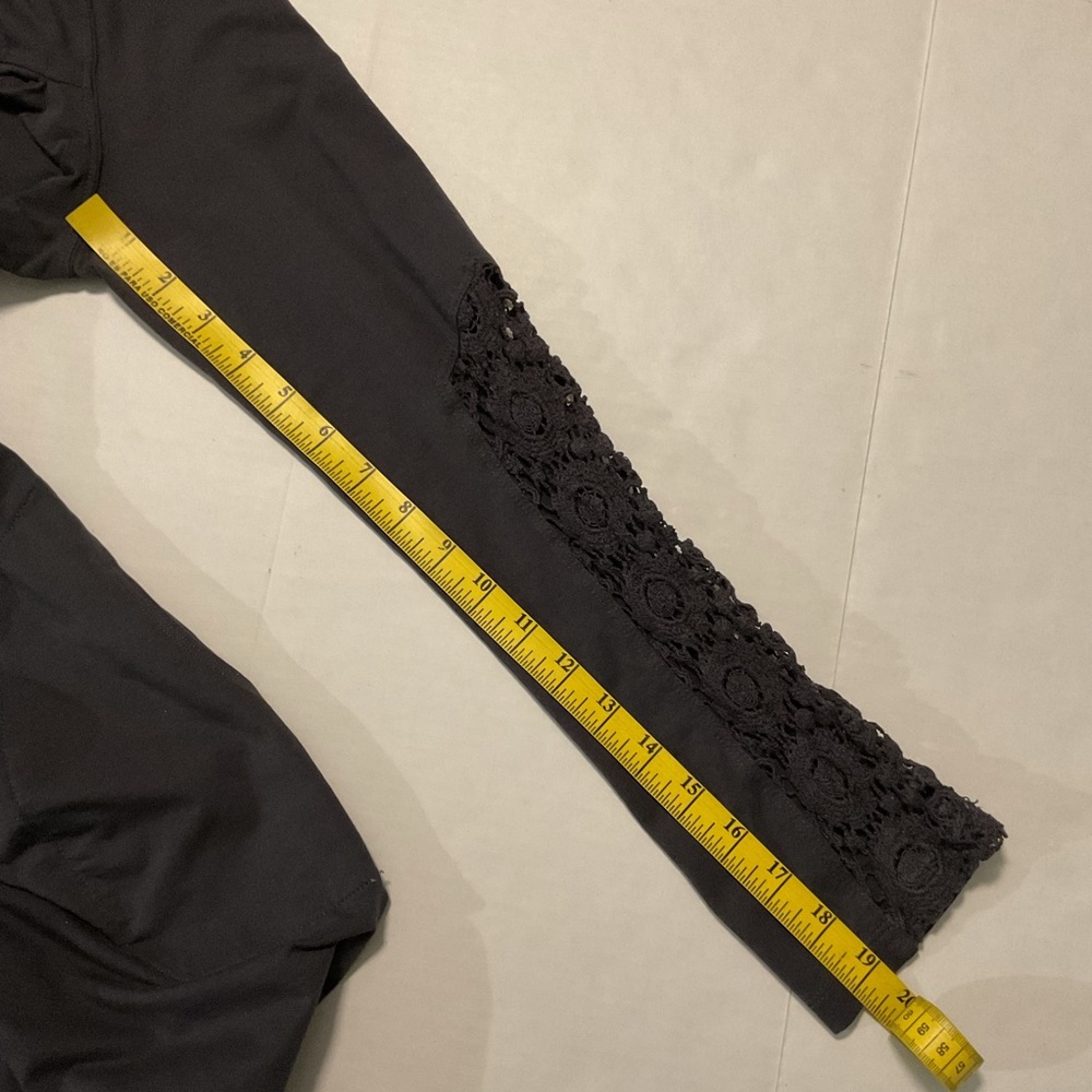 Athleta‎ Gray Long Sleeve Dress with Lace Detail - Picture 7 of 14